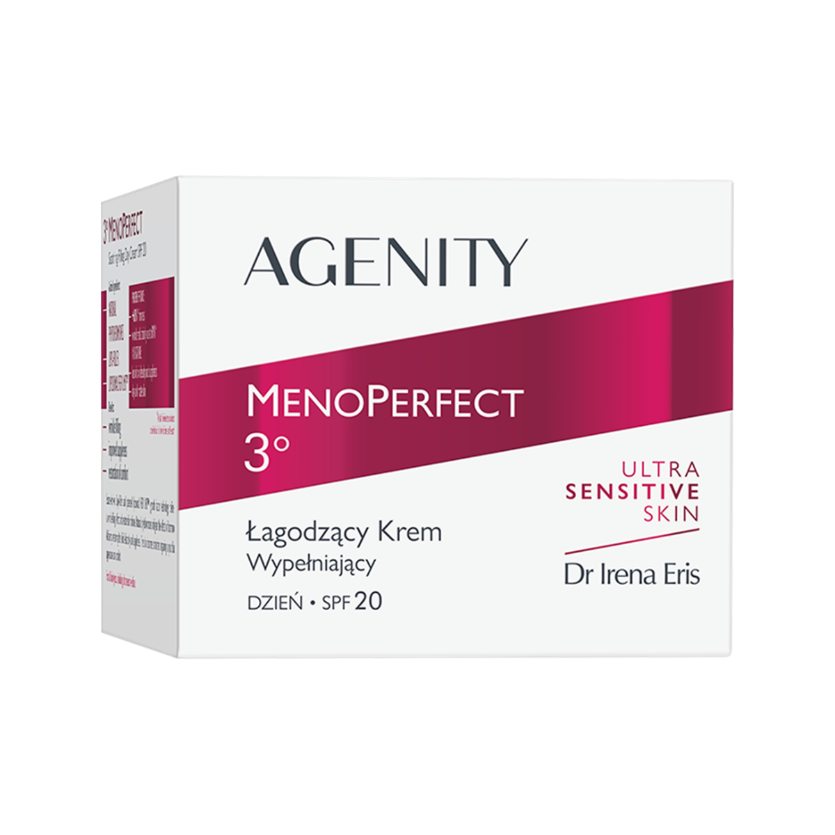 Crema de zi calmanta cu efect de umplere MenoPerfect 3 SPF20, 50ml, Agenity