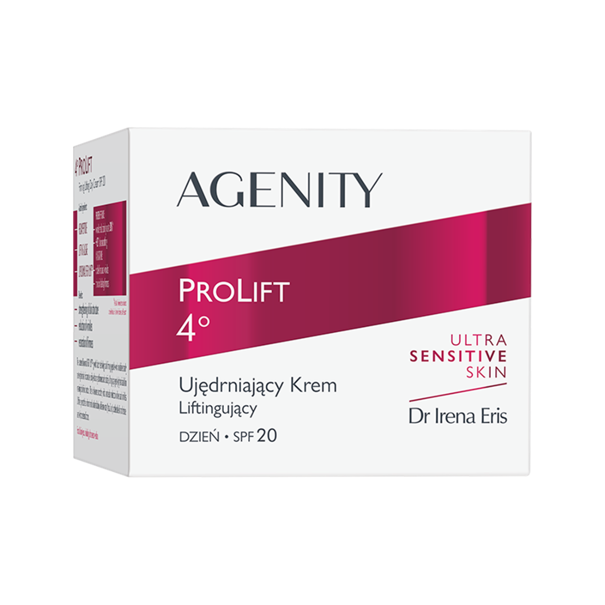 Crema de zi pentru fermitate cu efect de lifting ProLift 4 SPF20, 50ml, Agenity